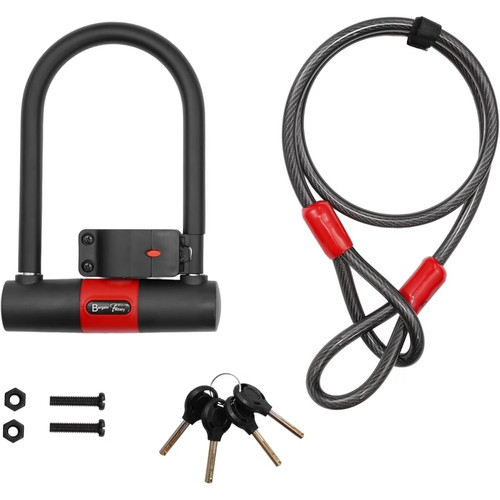 Heavy duty lock for - duty, u-lock