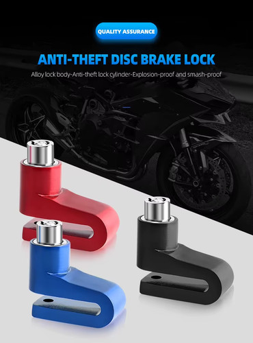 Motorcycle disc lock scooter - disc,