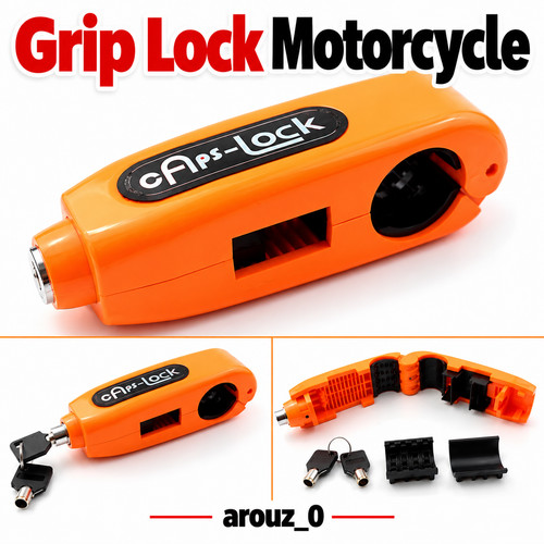 Handlebar throttle grip lock - grip,