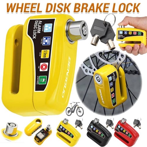 Motorcycle disc brake alarm - disc,