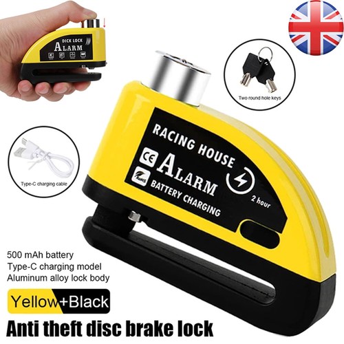 Alarm motorbike disc lock - disc,