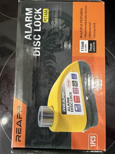 Reapp alarm disc lock for - reapp,