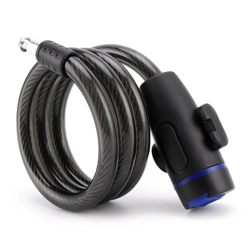 Bike lock heavy duty cable - lock,