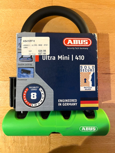 Abus ultra mini 410 lock - abus,