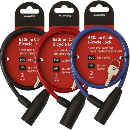 650mm heavy duty bike cable - heavy,