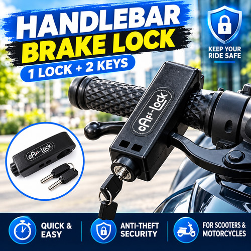 Handlebar brake lock - handlebar,
