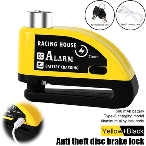 Alarm motorbike disc lock - alarm,